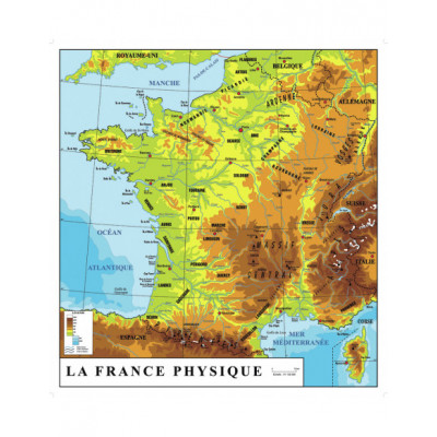 Carte de France recto