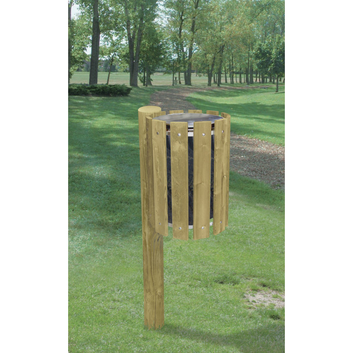 Corbeille bois 50 L Féroé