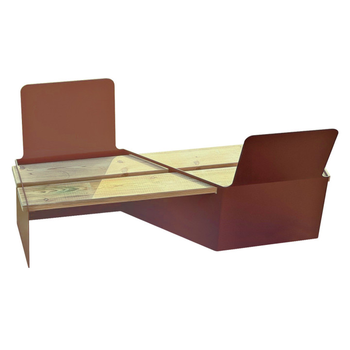 Banc et banquette de collectivité design Sigma