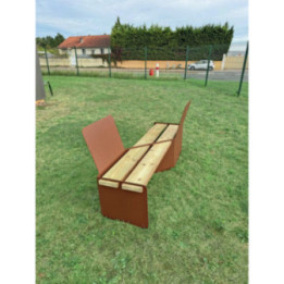 Banc et banquette de collectivité design Sigma