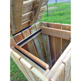 Corbeille bois 100 L Campagnarde