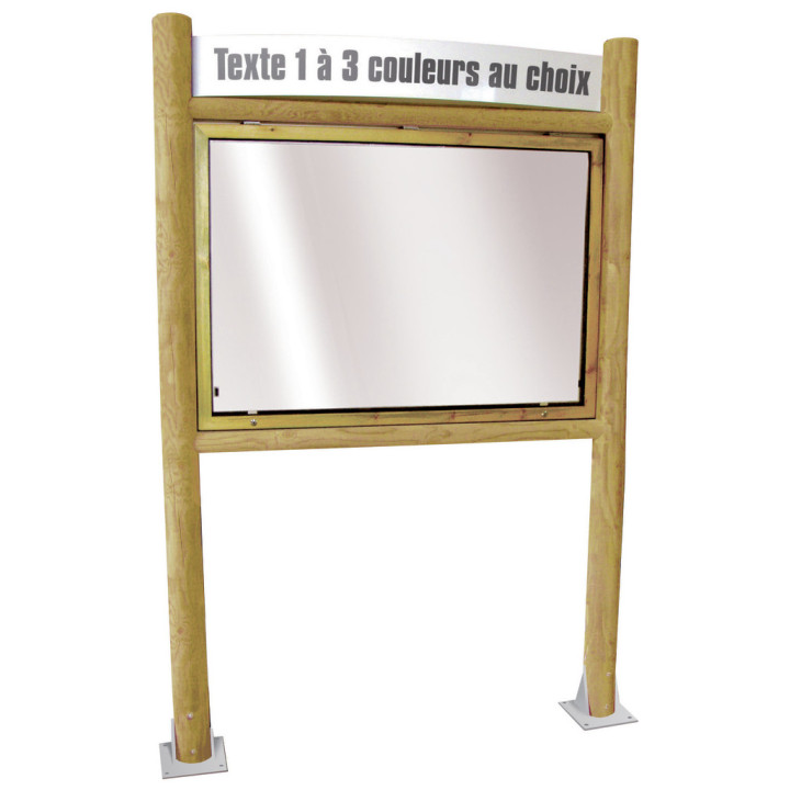 Bandeau supérieur en compact stratifié