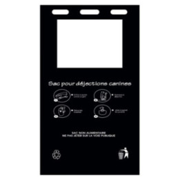 Lot de 5 liasses de 100 sachets hygiène canine