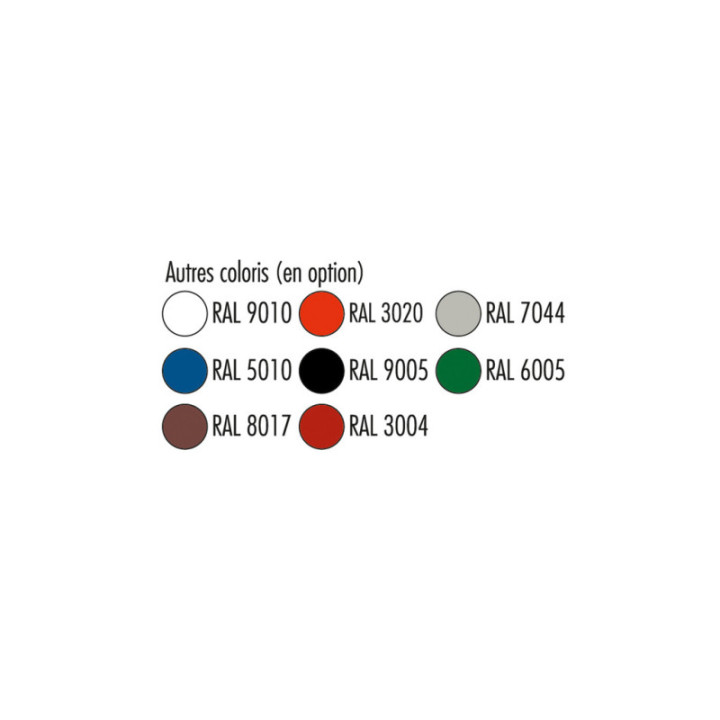 Plus-value peinture pour poteau distributeur à rouleau