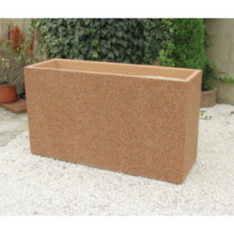 Jardinière béton Vichy