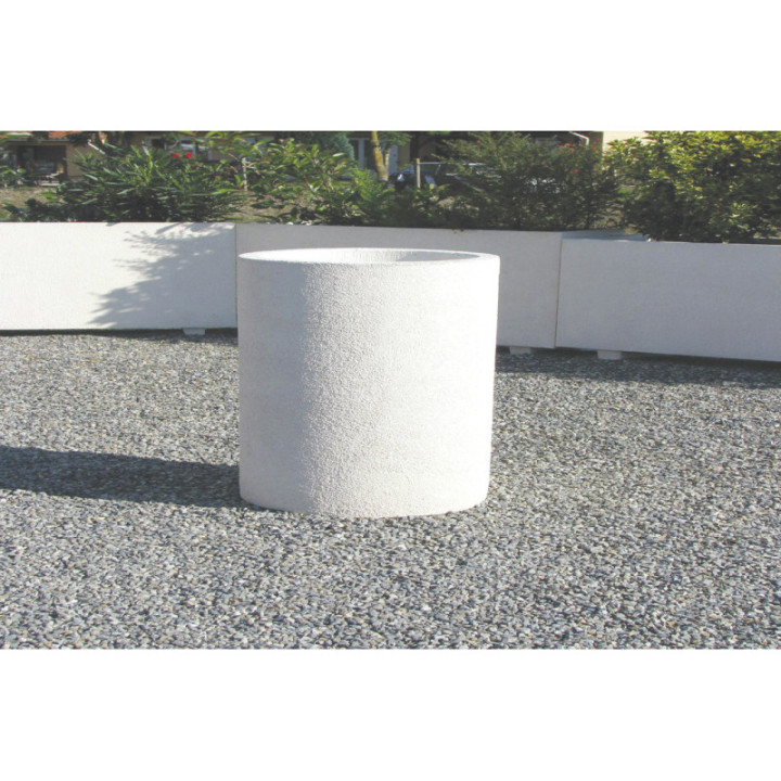 Jardinière béton Vichy