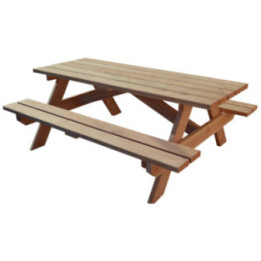 Table pique-nique bois Toul