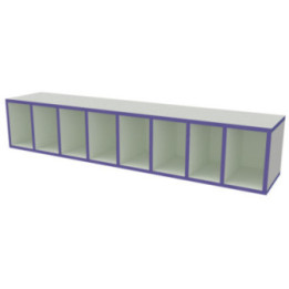 Banc 8 casiers