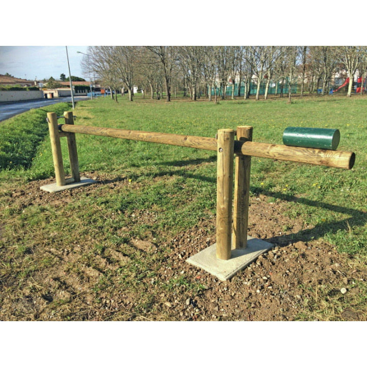 Barrière levante bois Bilbao
