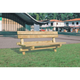 Banc bois Le Lignanais