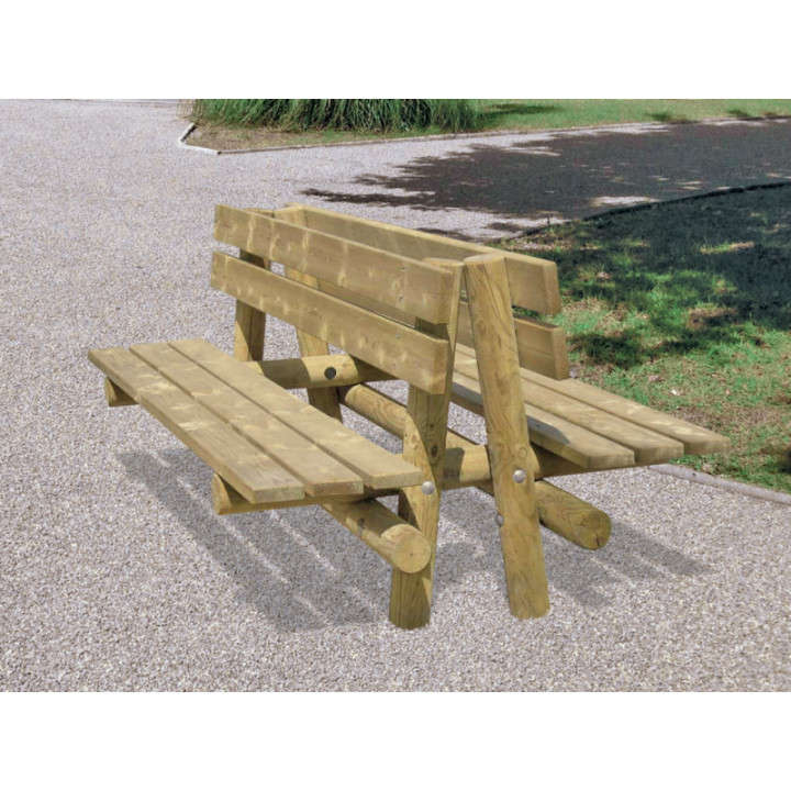 Banc bois Le Lignanais