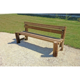 Banc bois Fixe