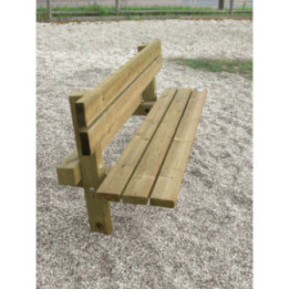 Banc bois Palusien