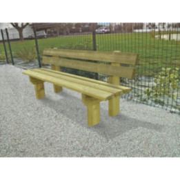 Banc bois Martégaux