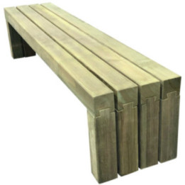 Banquette bois Aronde