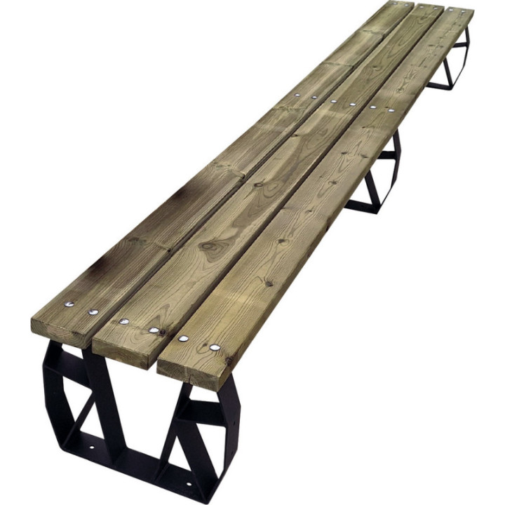 Banquette extérieure Kompose pin