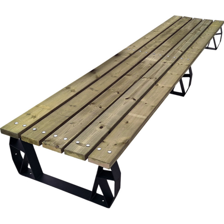 Banquette extérieure Kompose pin