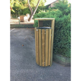 Corbeille bois 100 L Caroline