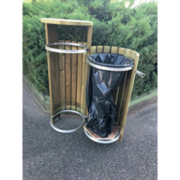 Corbeille bois 100 L Caroline