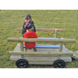 Train en bois