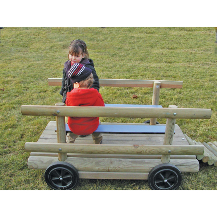 Train en bois