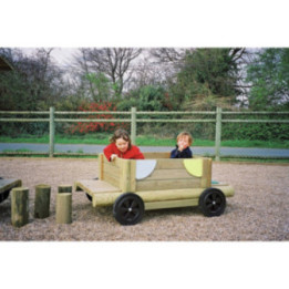 Train en bois