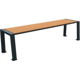 Banc et banquette de ville Luron