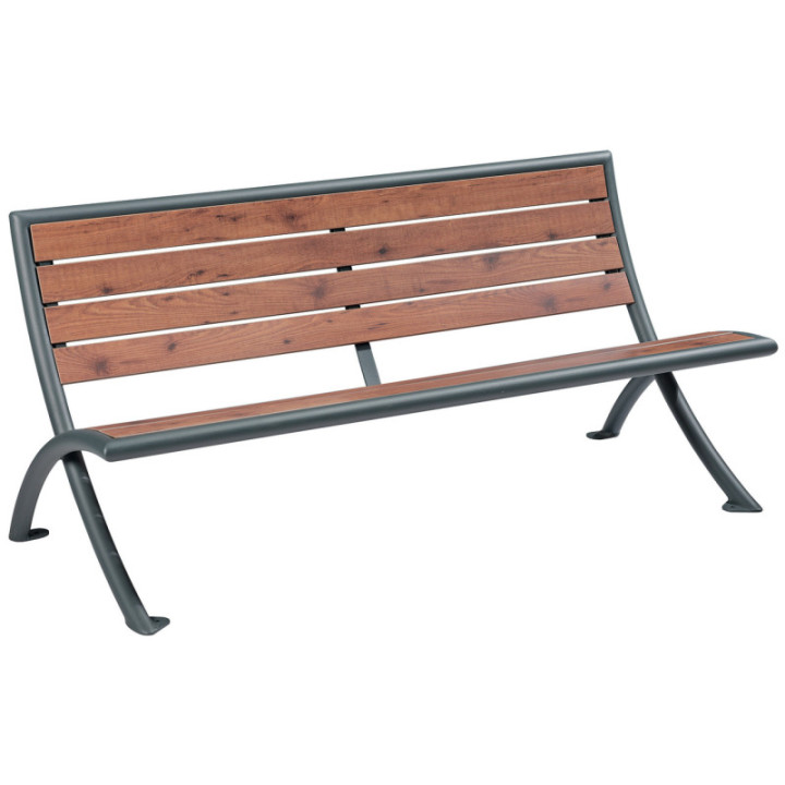 Banc et banquette pour collectivité Cortenais