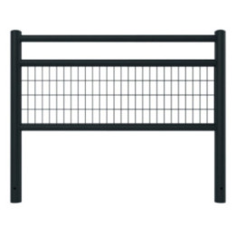 Longueur 150 cm, grillagée, finition bombée
