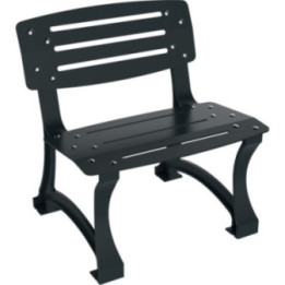 Banc urbain et banquette métal Francisco