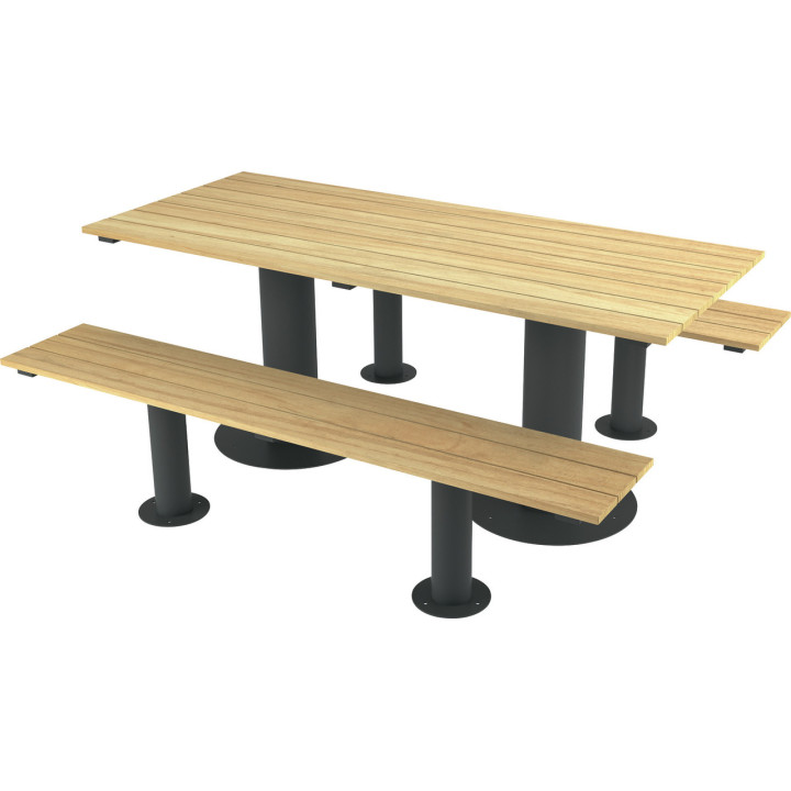Table de pique nique Moka bois