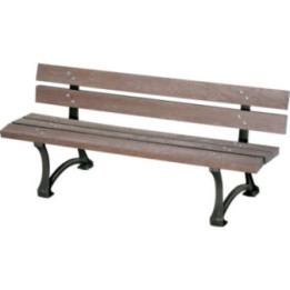 Banc plastique recyclé Détente