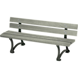 Banc plastique recyclé Détente