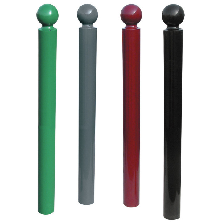 Poteau Boule acier