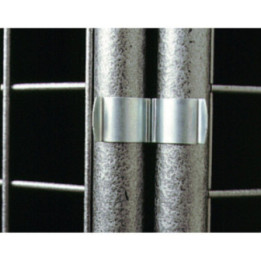 Détail clip // Assemblez efficacement // et simplement tous vos // pans de grille...