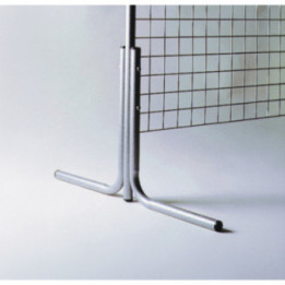 Piètement pour grille d'exposition