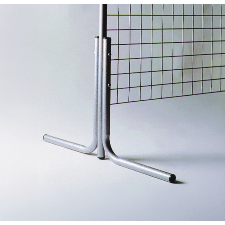 Piètement pour grille d'exposition