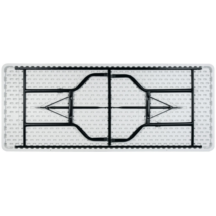 Table polyéthylène rectangulaire pliante