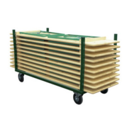 Chariot de transport de tables 180 cm et plus