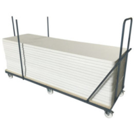 Chariot pour tables rectangulaires