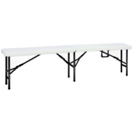 Banc polyéthylène pliant