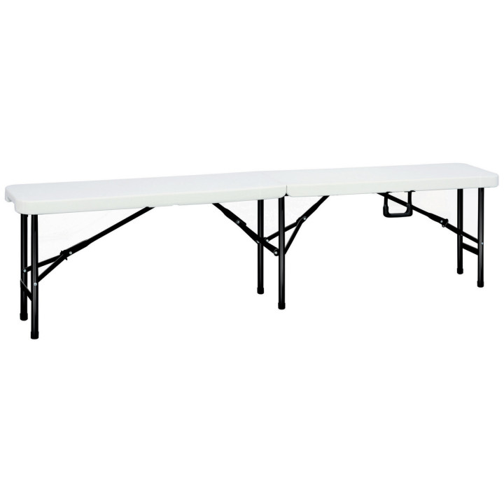 Banc polyéthylène pliant