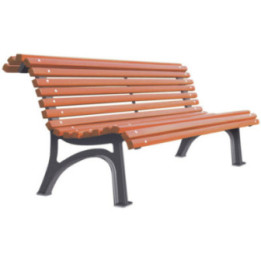 Banc bois Plaza Réal