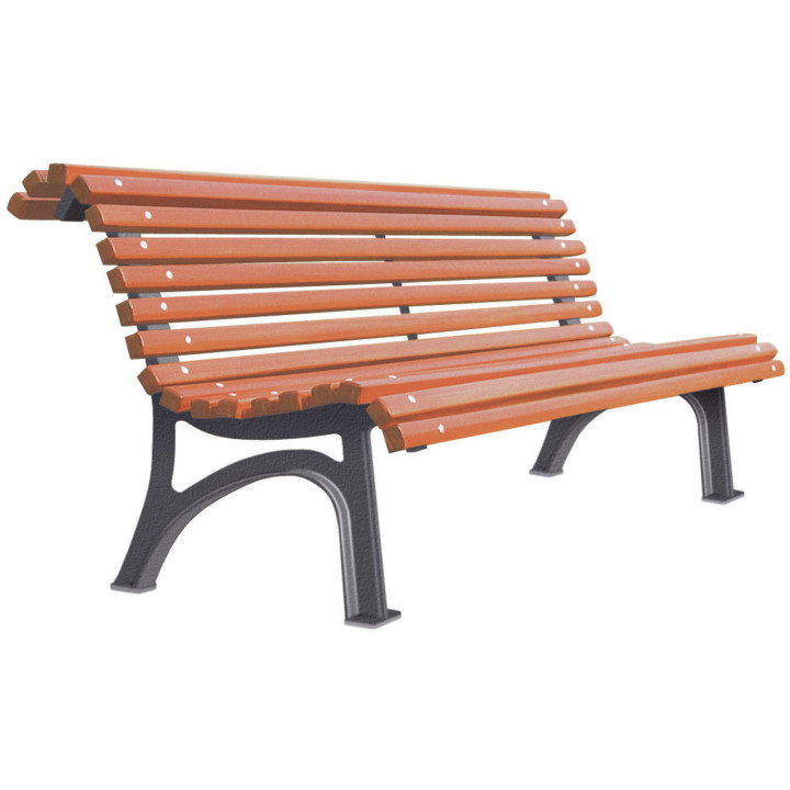 Banc bois Plaza Réal