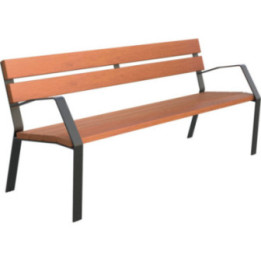 Banc urbain bois Minim10