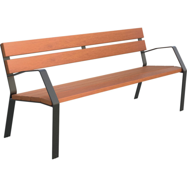 Banc urbain bois Minim10