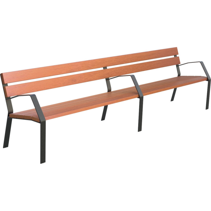 Banc urbain bois Minim10