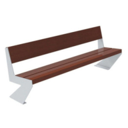 Acier peint coloris argent