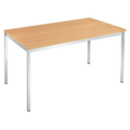 Table Universelle chromé