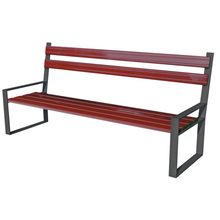 Gamme banc et banquette métal Le Briviste